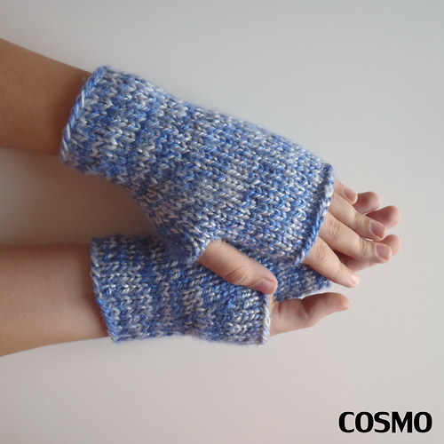 50 % sleva-Basic- modrý melír — foto 4