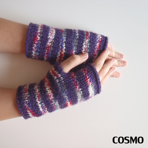 50 % sleva-Basic- fialové pruhy — foto 2