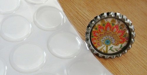 Epoxy samolepící čočky ∅25mm -50ks — foto 2