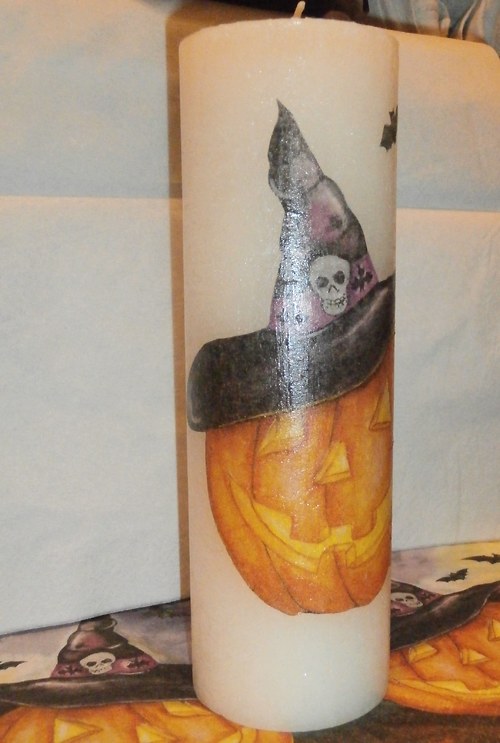 Svíčka Halloween — foto 2
