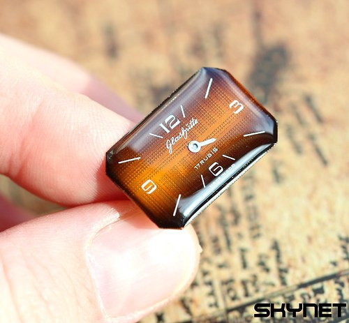 Starý ciferník Glashutte - prsten — foto 3