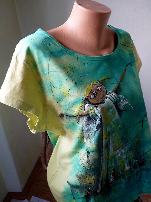 Triko "jSem andĚl", XXL/3XL — foto 2