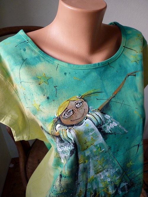 Triko "jSem andĚl", XXL/3XL — foto 3