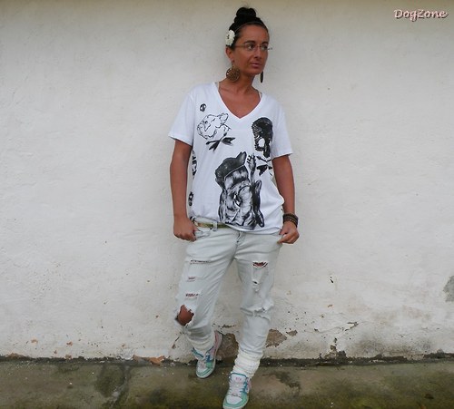 Frenchie rocks .... triko — foto 5