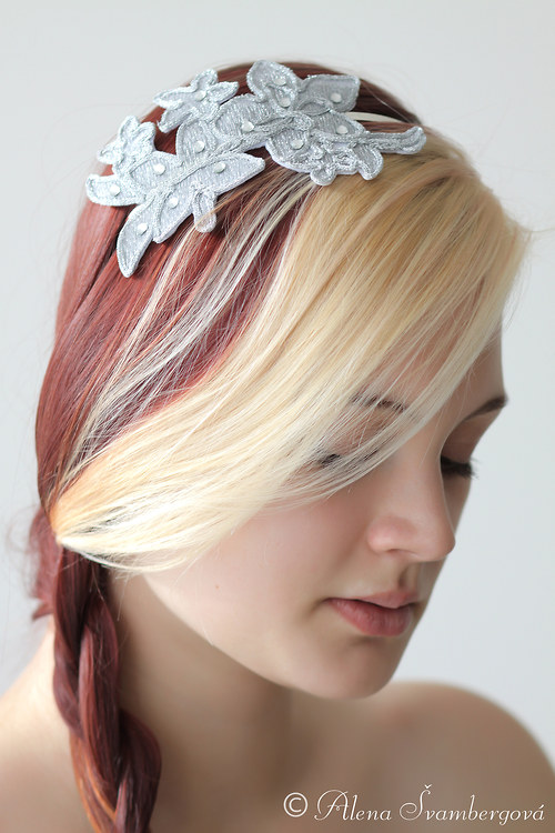LUXURY WEDDING LACE - Nemo (čelenka) — foto 2