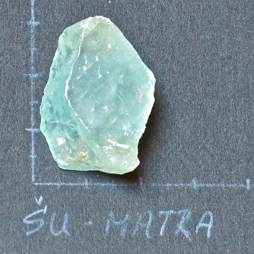 Kalcit zelený- surový — foto 2