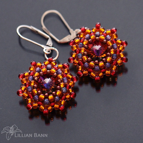 Náušnice se Swarovski — foto 4