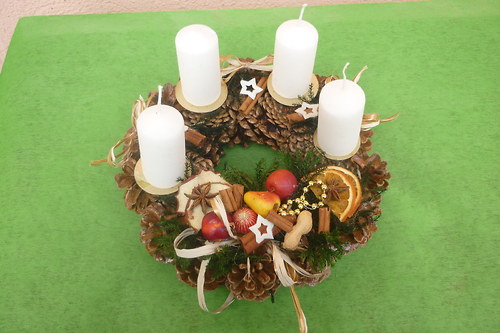 Věnec adventní- přírodní — foto 2