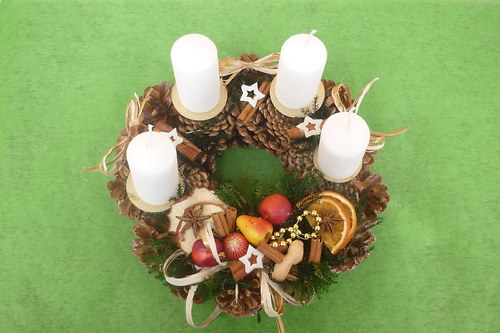 Věnec adventní- přírodní — foto 3