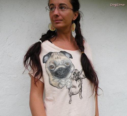 Puggie angel.... triko — foto 3