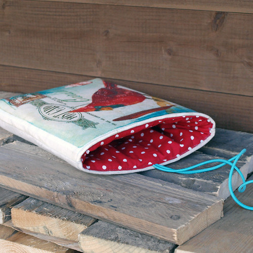 Obal na tablet/knihu/ebook .... kardinálek :) — foto 2