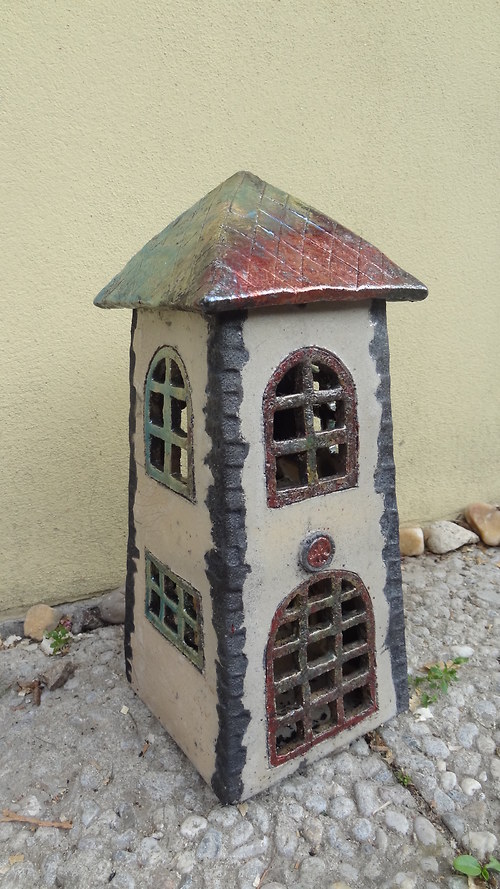 Věž do zahrádky (technika raku) — foto 2