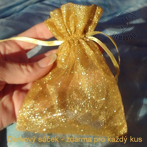 "Černá elegance" orgonit mušle šungit + stříbro — foto 5