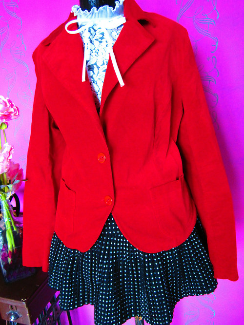 Retro recy red sáčko — foto 2