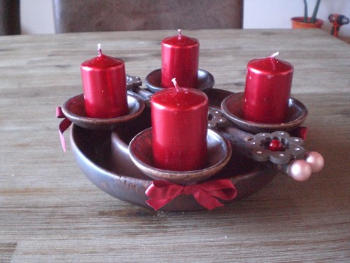 Adventní svícen - perníčkový — foto 2