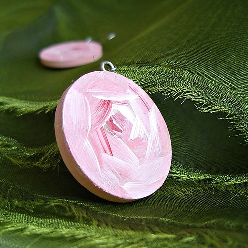 Náušnice "Sweet peony" — foto 4