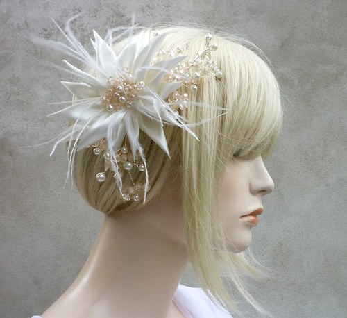 Svatební ozdoba ivory Dienge — foto 5