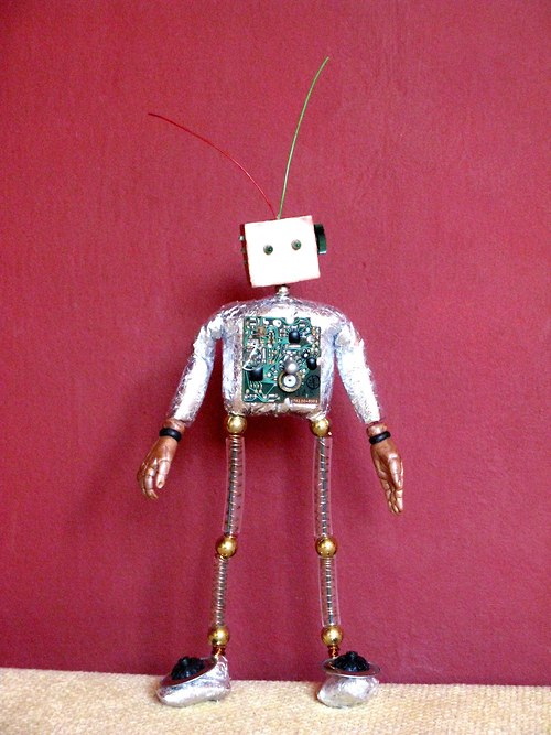 Autorský panáček robot J9P — foto 2
