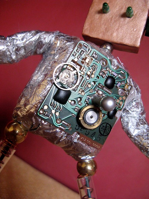 Autorský panáček robot J9P — foto 3