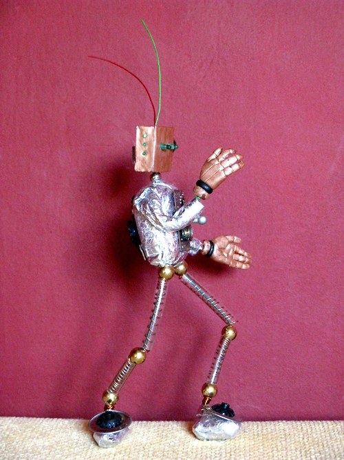 Autorský panáček robot J9P — foto 4