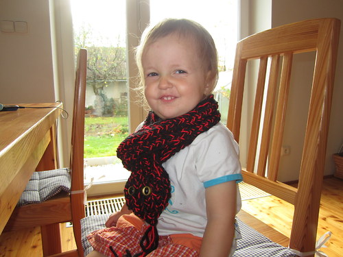 Šála - červenočerný had — foto 2