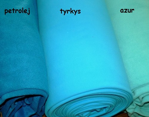MicroFleece Antipeeling tyrkysový - metráž — foto 3