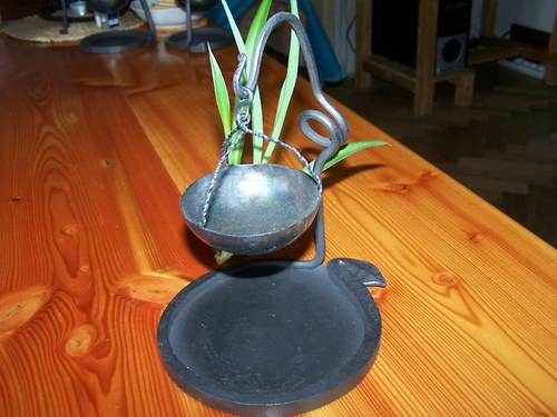 Kovaná aromalampa — foto 2