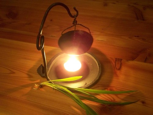 Kovaná aromalampa — foto 3