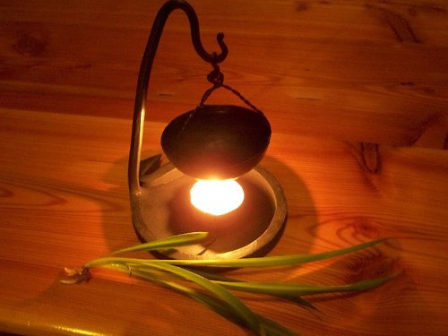 Kovaná aromalampa — foto 2