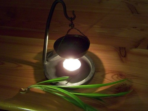 Kovaná aromalampa — foto 3