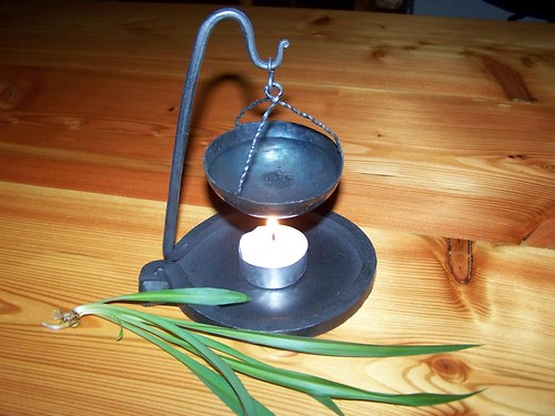 Kovaná aromalampa — foto 3
