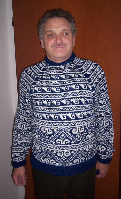 Pánský svetr z merina — foto 5