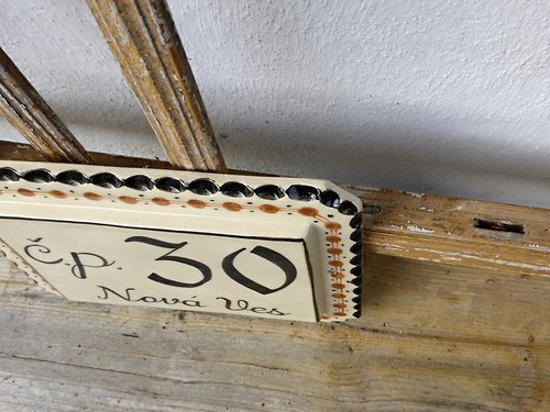 Keramická cedulka na přání — foto 4