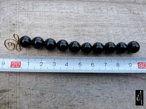 Onyx kulička 10 mm, 2 ks — foto 3