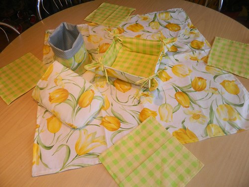 Prostírání "žlutý tulipán" — foto 3