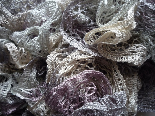 Elegantní šál volánkový - sleva !! — foto 5