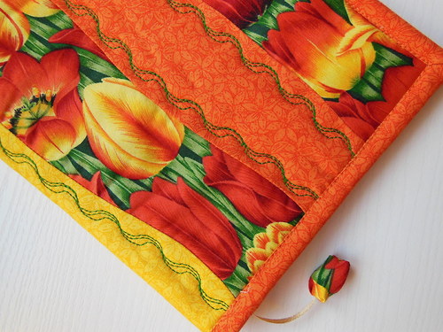 Obal na knihu - Tulipány — foto 4