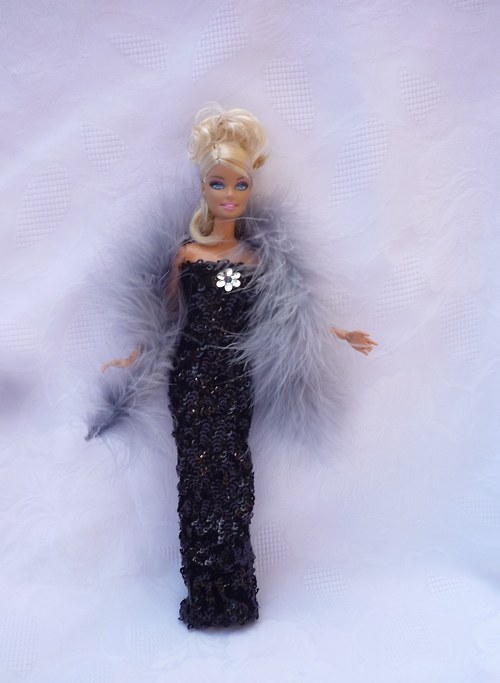Modelka s boa — foto 4