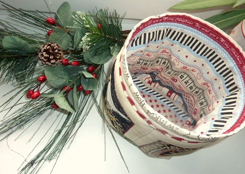 Vánoční látkový box — foto 3