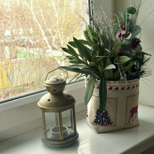 Vánoční látkový box — foto 4