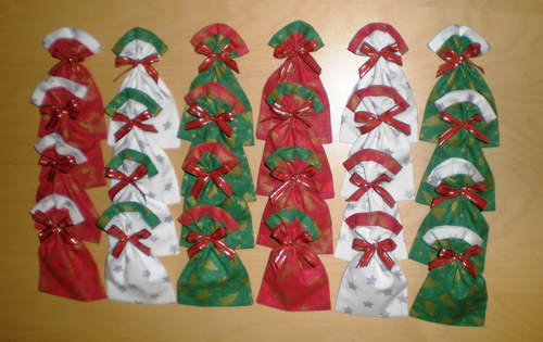 SLEVA! Adventní kalendář - pytlíčky — foto 2