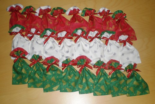 SLEVA! Adventní kalendář - pytlíčky — foto 3