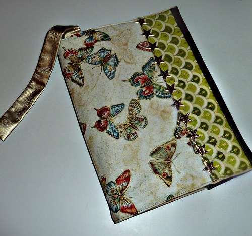 Obal na knihu butterfly gold — foto 2