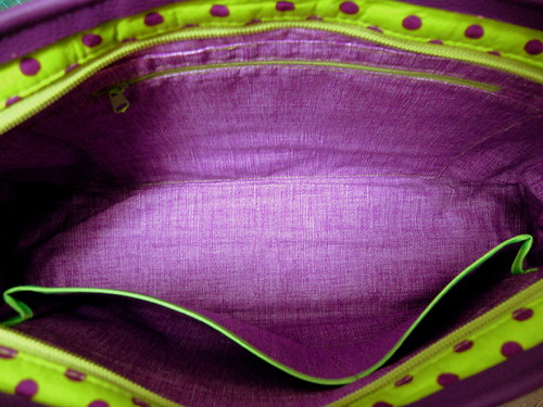 Kožená - Violet dots — foto 5