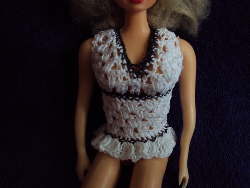 Háčkovaná halenka pro Barbii I — foto 2