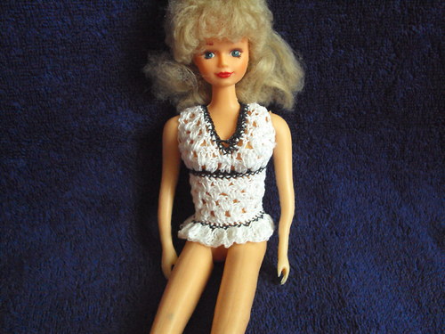 Háčkovaná halenka pro Barbii I — foto 3