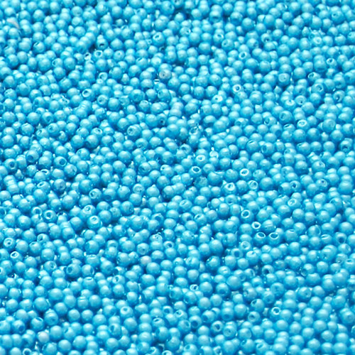 Korálky plastové kulička Ø 2mm 10g — foto 2