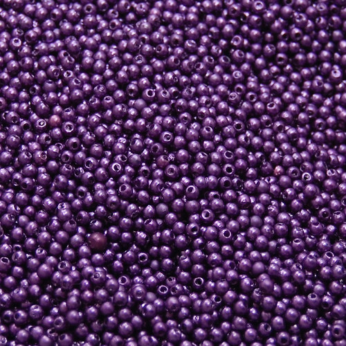 Korálky plastové kulička Ø 2mm 10g — foto 3
