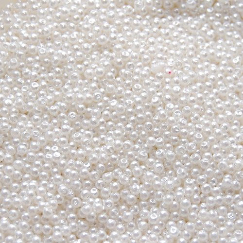 Korálky plastové kulička Ø 2mm 10g — foto 4