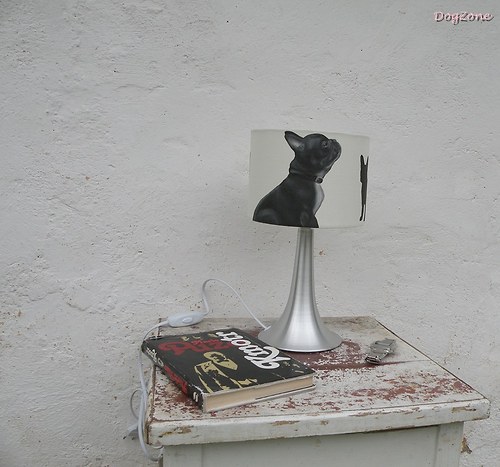 Frenchie ...stolní lampa — foto 2